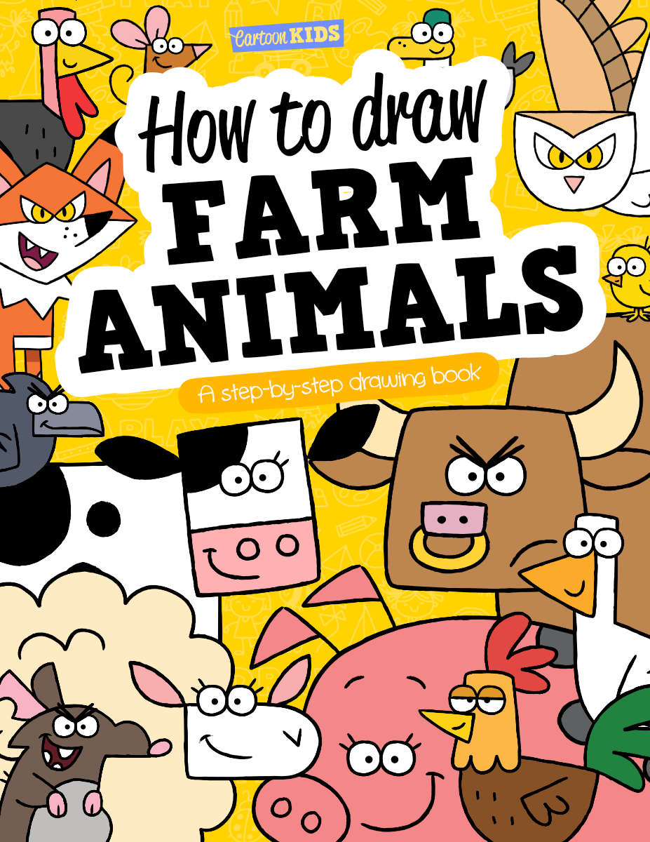 How to Draw Farm Animals | Cartoon KIDS